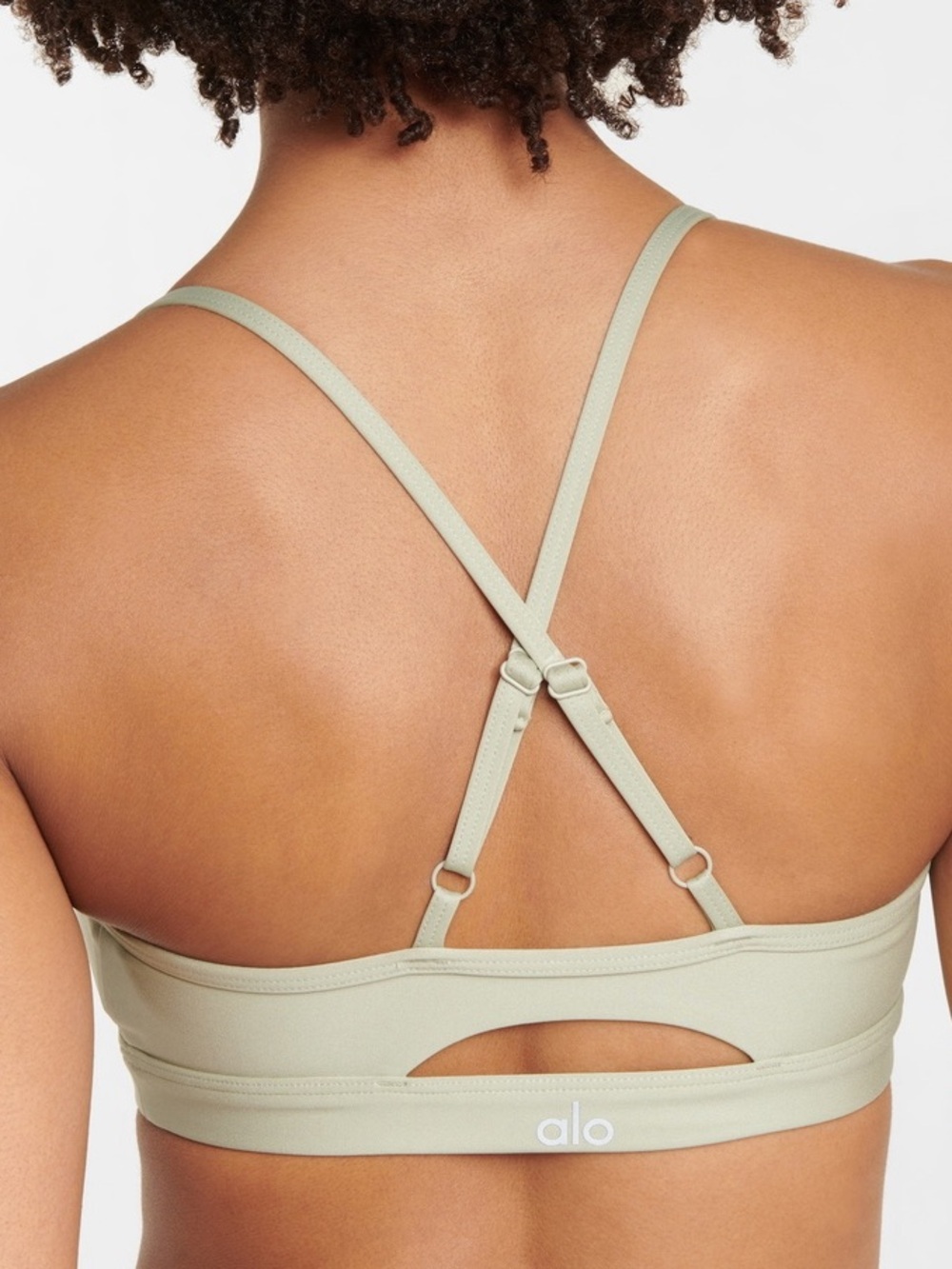 NWOT ALO Yoga Airlift Intrigue Sports Bra Green Size Medium
